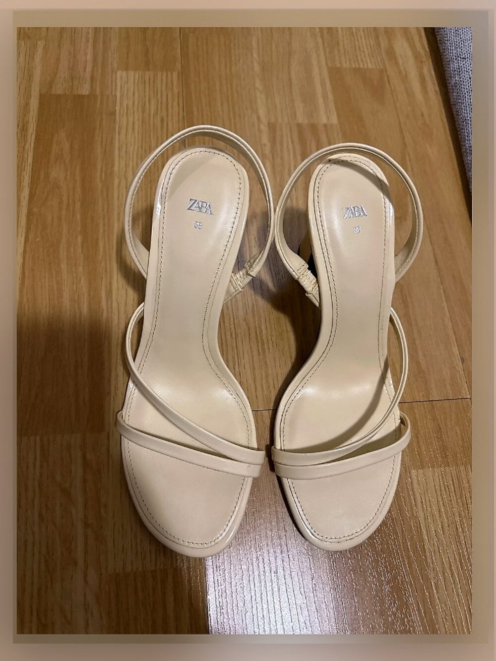 Zara Butter Yellow Sandals – Good Condition